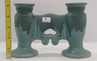 Roseville Carnelian I 56-5" Gate Vase in Blue - 9
