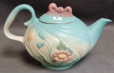 Hull Bow Knot Teapot, Sugar Bowl and Creamer - 2