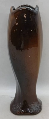 Roseville Rozane Ware 9" Vase with Artist Signature - 4