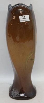 Roseville Rozane Ware 9" Vase with Artist Signature - 5