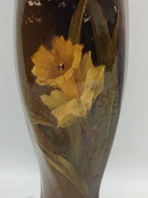 Roseville Rozane Ware 9" Vase with Artist Signature - 6