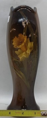 Roseville Rozane Ware 9" Vase with Artist Signature - 10