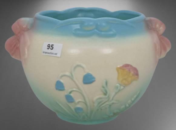 Hull Bow Knot B-18-5.75" Jardiniere