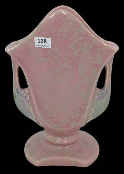 Roseville Pottery Tuscany Pink Vase