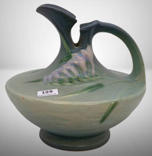 Roseville Freesia 19-6" Ewer, green