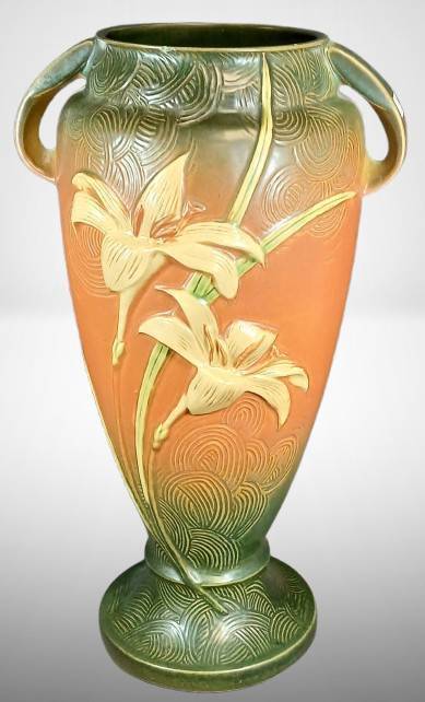 Roseville Zephyr Lily 141-15" Vase