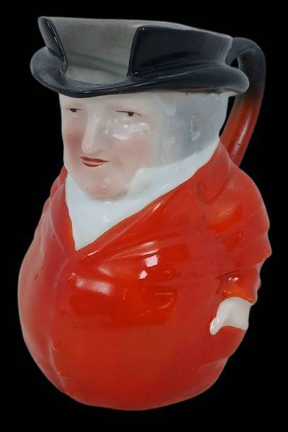 Royal Bayreuth Colonial Coachman Milk Pitcher