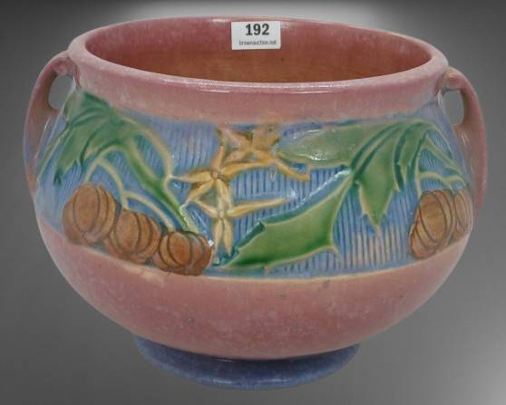 Roseville Baneda Pottery Bowl
