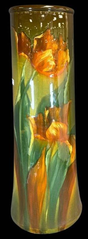 Weller Louwelsa 21" Vase, Artist Signed