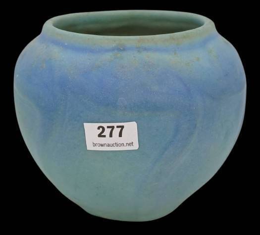 Van Briggle 4"h Bowl-Shaped Vase