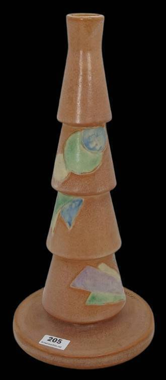 Roseville Futura "&oelig;Christmas Tree" 390-10" Vase