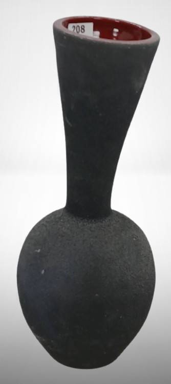 Sheldon Ganstrom Textured Gourd-shaped Vase