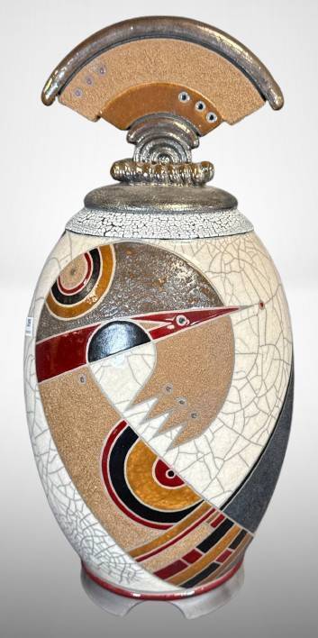 Sheldon Ganstrom 16" Lidded Vessel