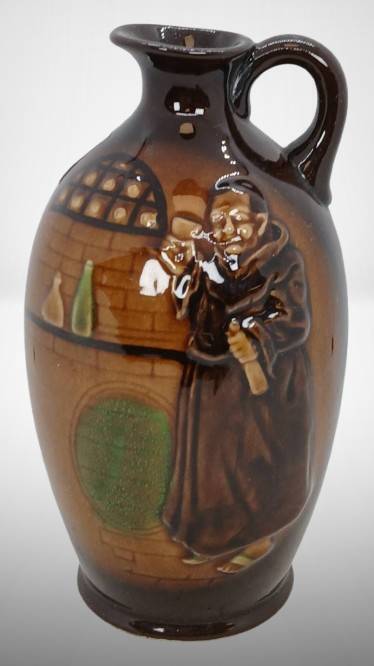 Moriyana Pottery Jug with Monk Design