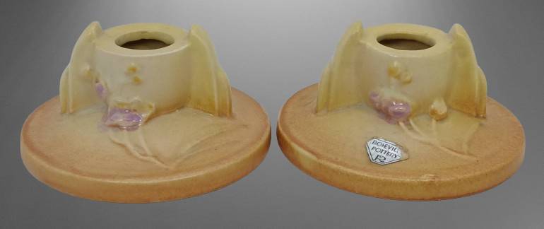 Roseville Ixia 1125-2" Candleholders