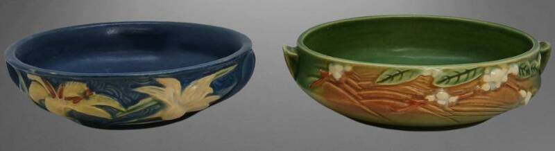 (2) Roseville Pottery Bowls