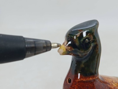 (3) Rosemeade Pottery Pheasant Figurines - 8