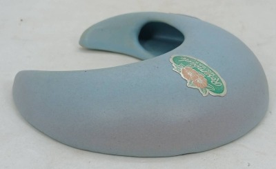 Rosemeade Pottery Crescent Moon Vase - 4