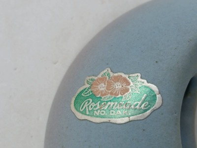 Rosemeade Pottery Crescent Moon Vase - 6