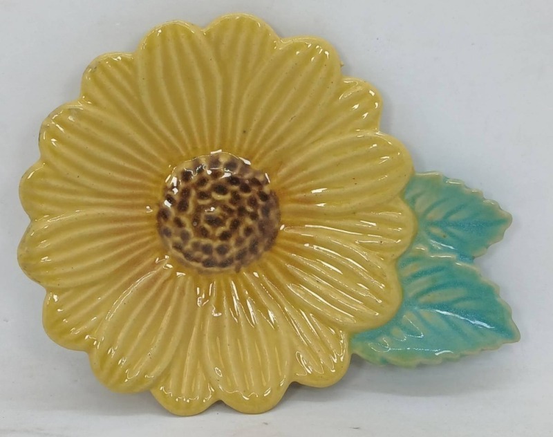 Rosemeade Pottery Sunflower-Shaped Dish