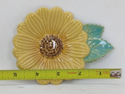 Rosemeade Pottery Sunflower-Shaped Dish - 4