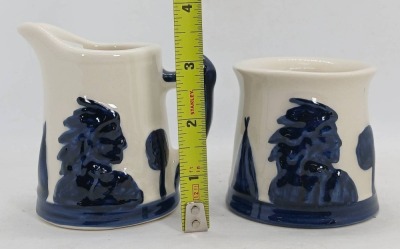 Collector Convention Sleepy Eye Creamer and Sugar Set - 5