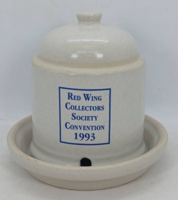 Red Wing 1993 Commemorative Chicken Feeder - 3