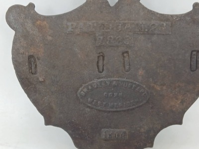 Cast Iron Double Match Holder - 3