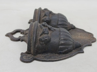 Cast Iron Double Match Holder - 5