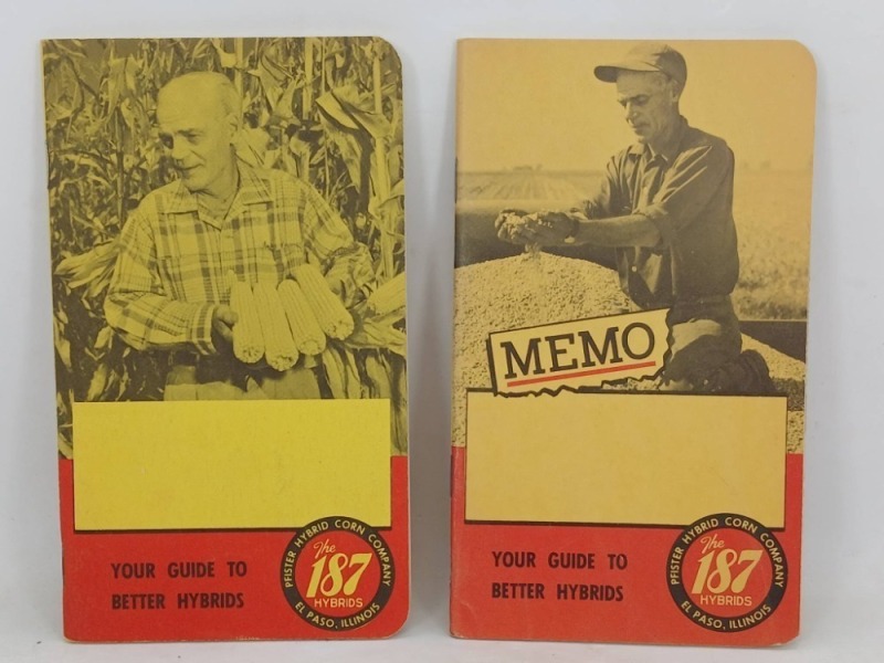 Pfister Seed Co. Memo Booklets