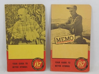 Pfister Seed Co. Memo Booklets