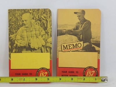 Pfister Seed Co. Memo Booklets - 3