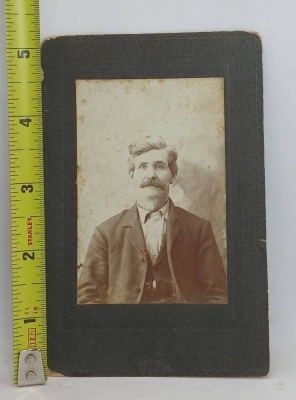 Portrait Photograph on Rectangular Matte Card - 3