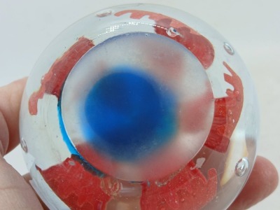 (2) Art Glass Paperweights - 7