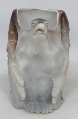 Royal Bayreuth Figural Eagle Creamer - 2