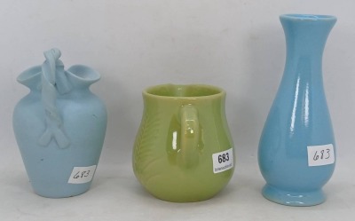 (3) Rosemeade Pottery Pieces - 4