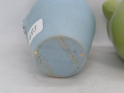 (3) Rosemeade Pottery Pieces - 6