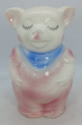 (2) Shawnee Pottery pig banks - 2