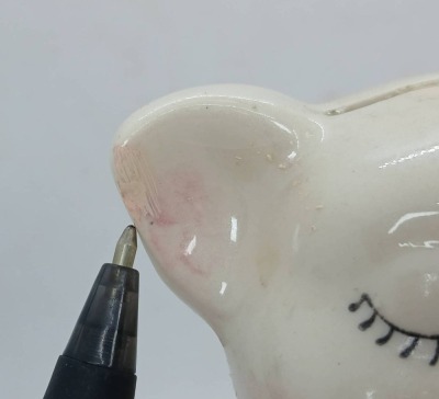 (2) Shawnee Pottery pig banks - 9