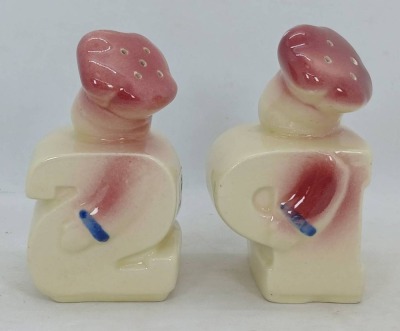 Shawnee Pottery Chef Salt and Pepper Shakers - 3