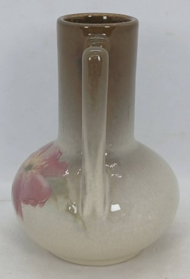 Weller Etna Pottery Jug, 4.75" Tall - 2