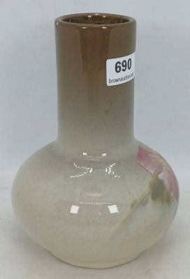 Weller Etna Pottery Jug, 4.75" Tall - 4