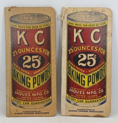 KC Baking Powder Grocer's Booklets