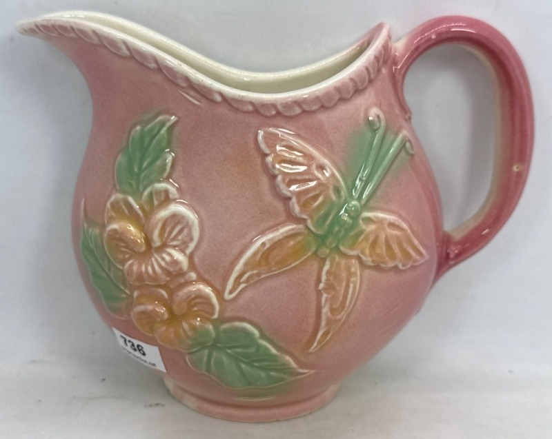 Hull Pottery Butterfly Wall Pocket, USA 81