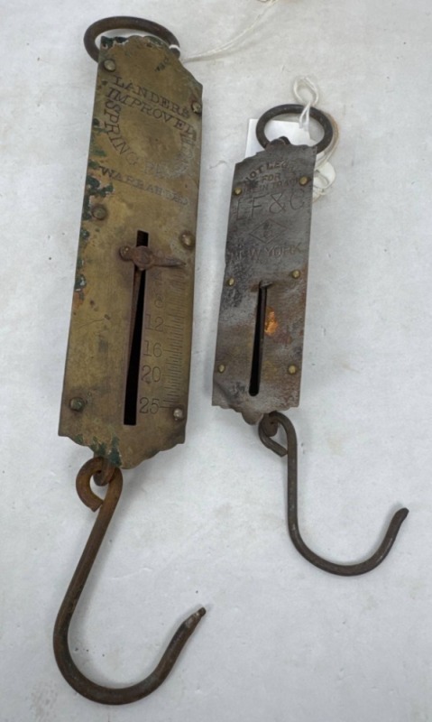 Two Vintage Spring Scales