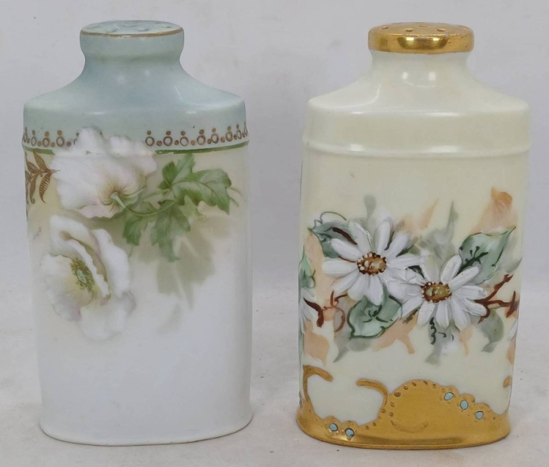 (2) RS Germany Talcum Powder Jars