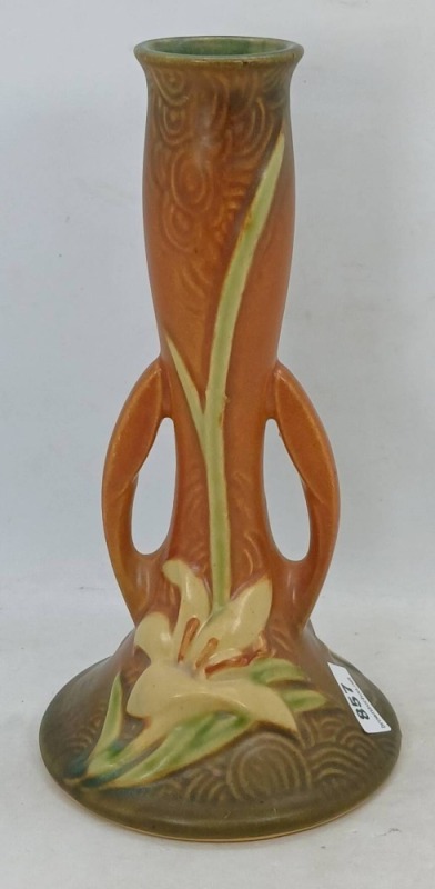 Roseville Zephyr Lily 201-7 Bud Vase