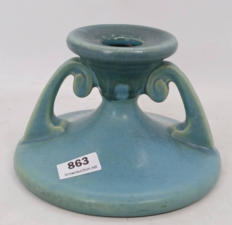 Roseville Carnelian I 1060-3" Candle Holder