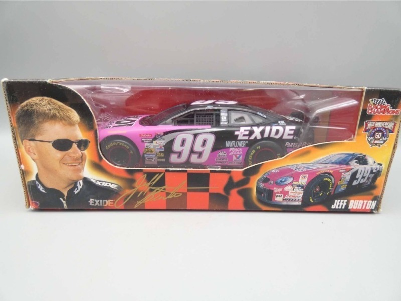 Jeff Burton 1:24 Scale Diecast Car in Box