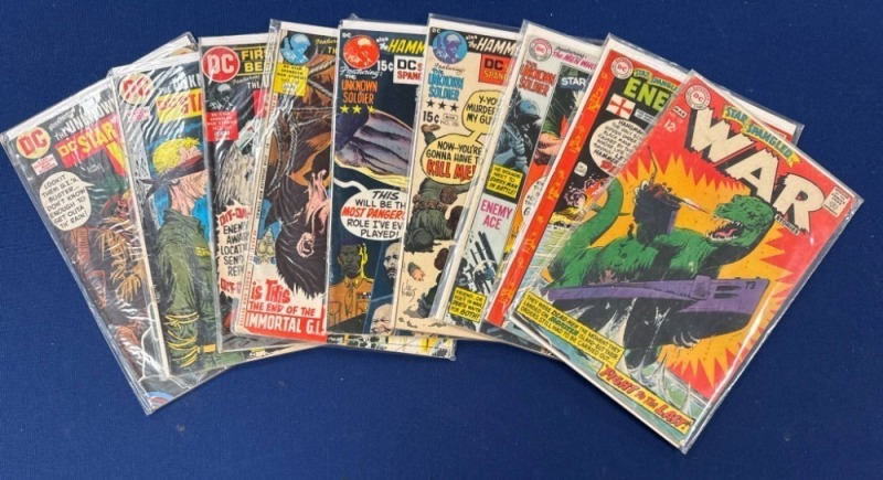 9 Star Spangled War Comics